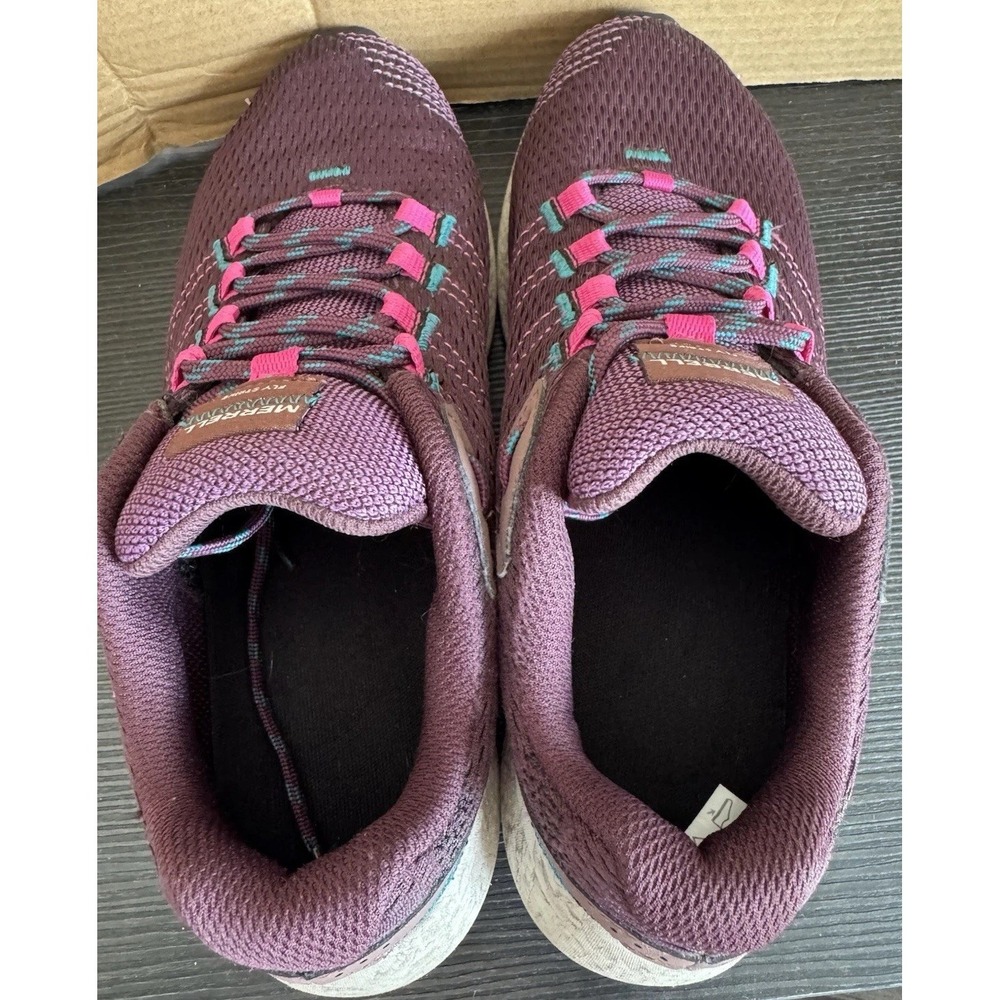 Merrell Fly Strike Light Trail Run Hike Shoe Burgundy Women's Sz 8 - J067064 - Picture 7 of 10